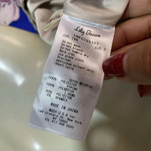 New Lily Brown VTG Future Maxi Dress Inspired By VTG Items Of Decades Floral S/M - Picture 9 of 13